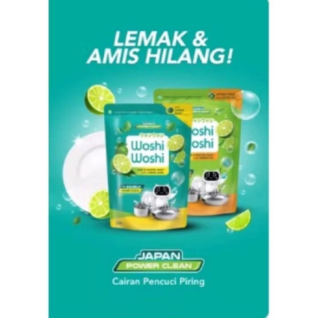 Woshi Woshi Pencuci Piring 390ml