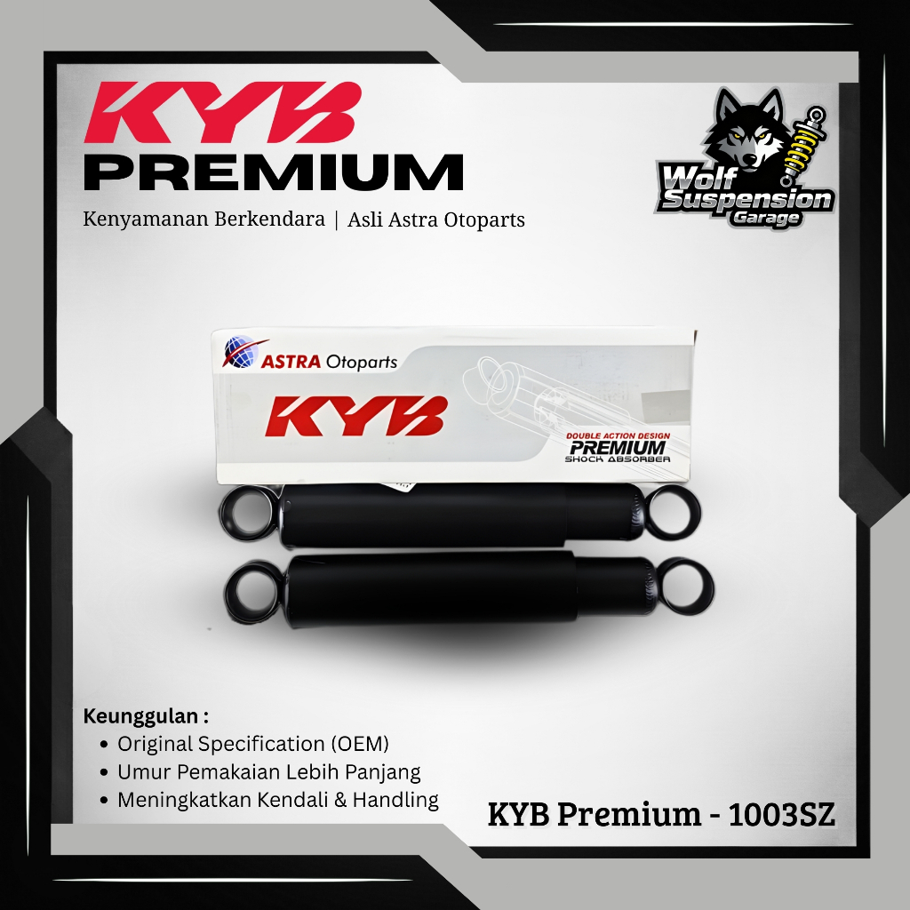 Kayaba / KYB Premium Shockbreaker Belakang Mobil L300 / Espass / Kuda