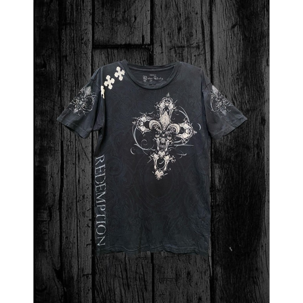 RAW STATE GRAPHIC CROSS REDEMPTION