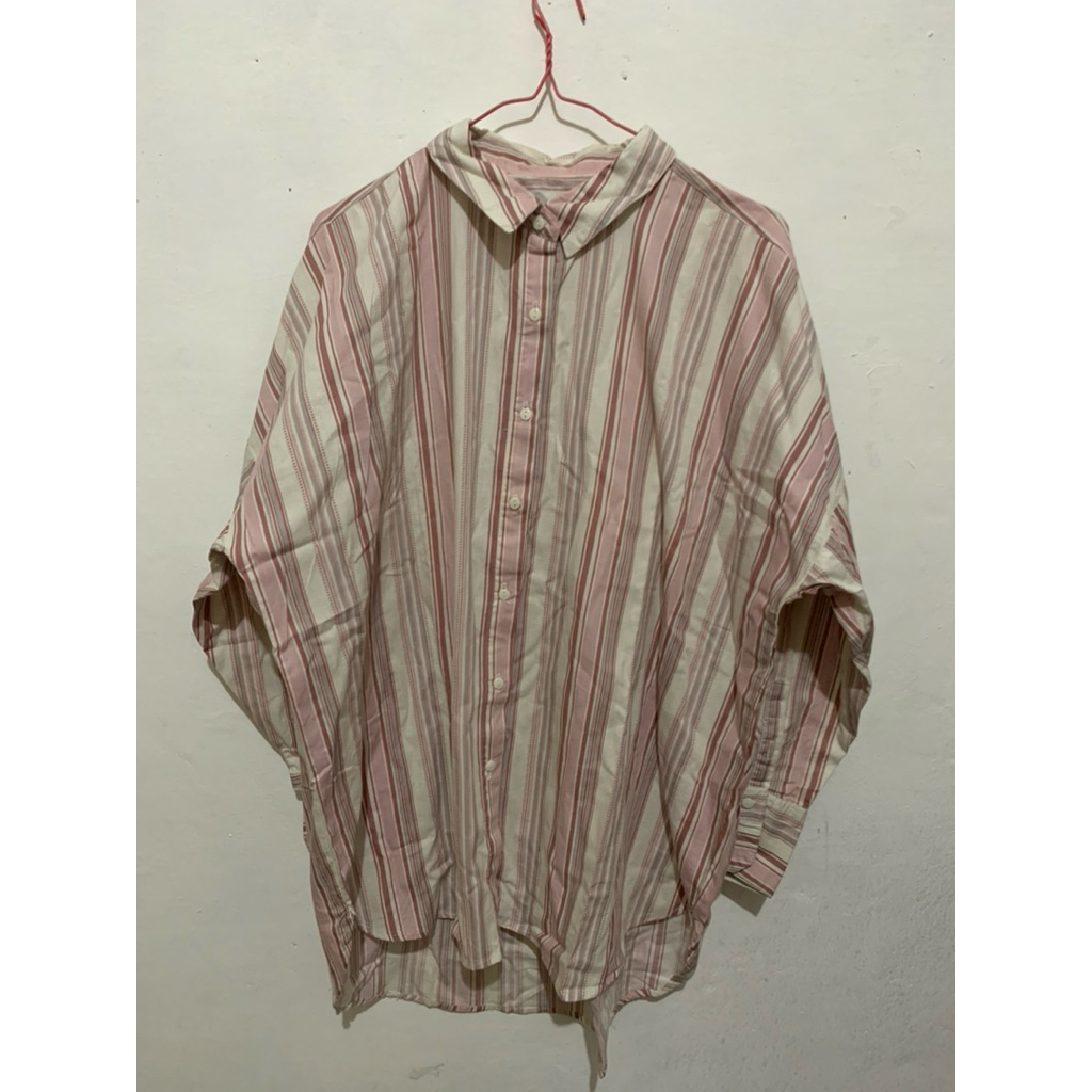 Kemeja Shirt Salur Novel Mice