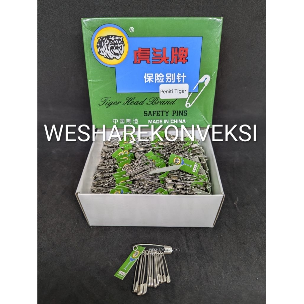 PENITI SET CAP TIGER (A) STAINLESS (BOX)