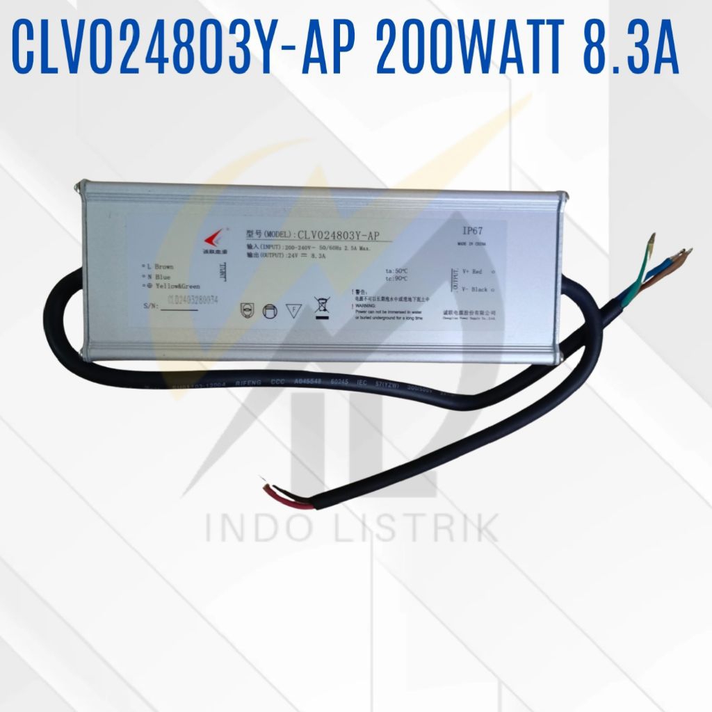 Ballast Waterproof 24v 200w Led / Ballast 24v Waterproof 200w Led