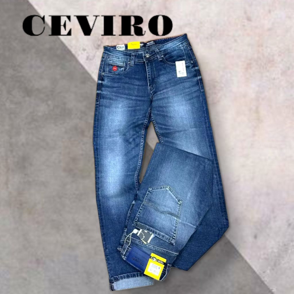 CELANA JEANS PANJANG PRIA CEVIRO ORIGINAL