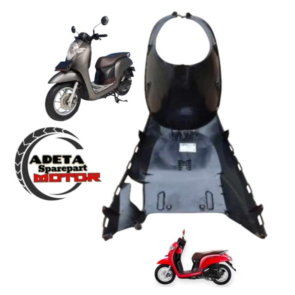 Spoiler Dek Kolong/Bawah Honda Scoopy Fi 2017_2019 | Under cover Body Scoopy