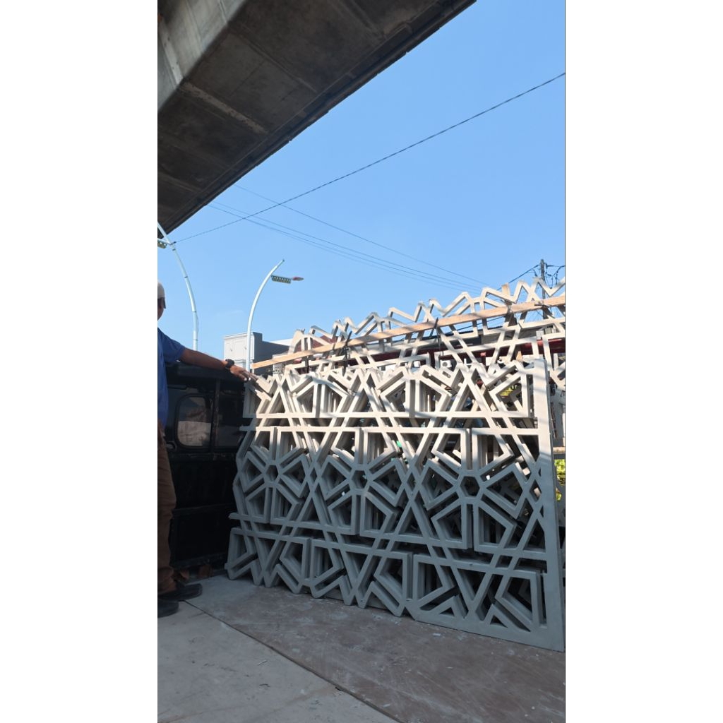 GRC Krawangan Rumah Minimalis | Motif Krawangan Terbaru