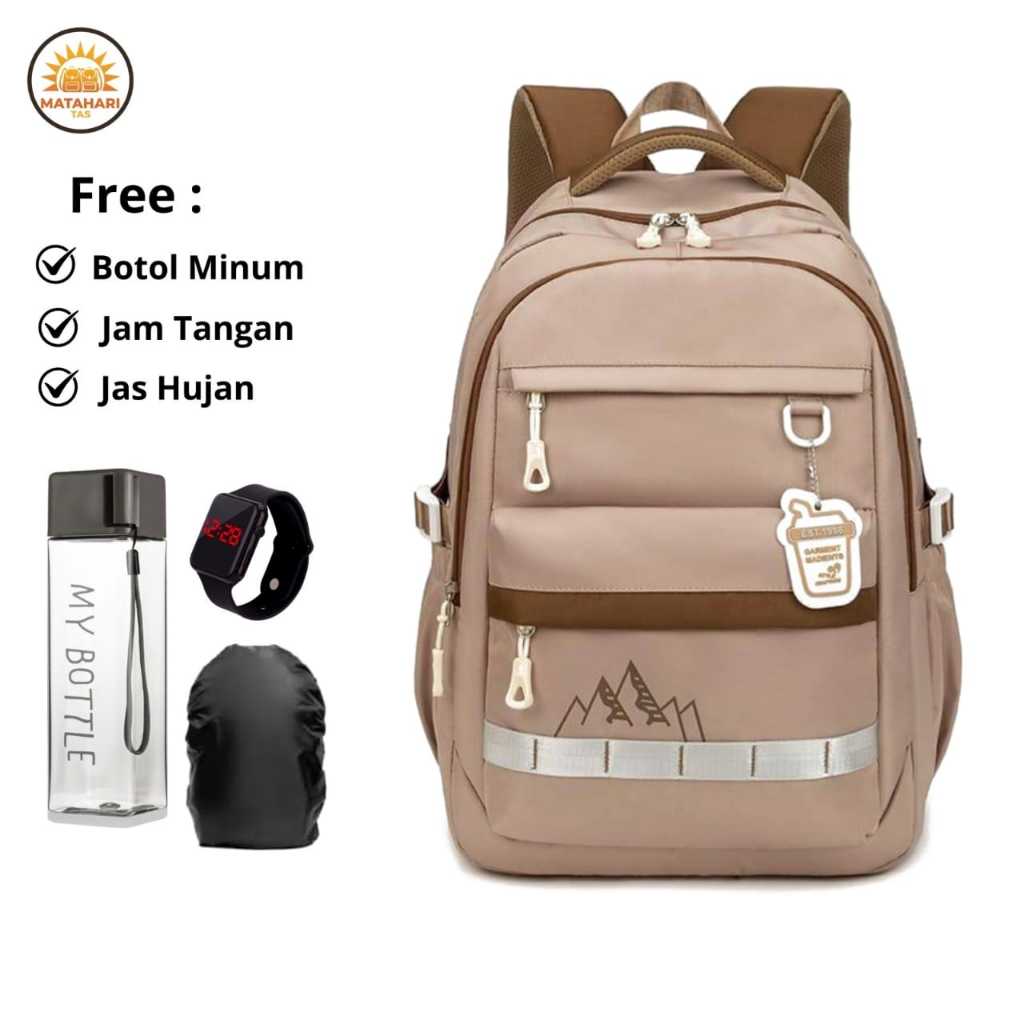MATAHARI TAS RANSEL SEKOLAH SD SMP SMA UNISEX KANVAS-TAS SEKOLAH MODEL KEKINIAN-TAS SEKOLAH ANAK CAS