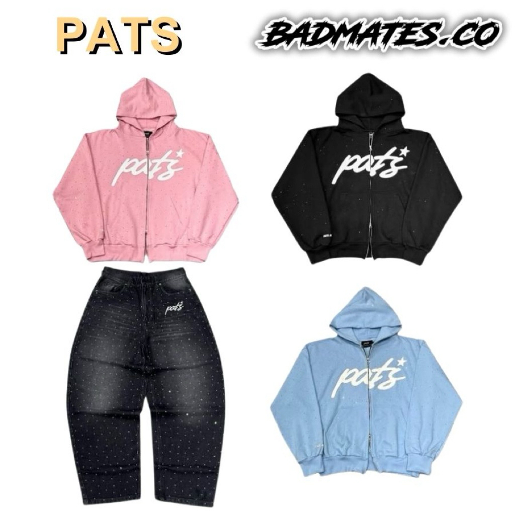 Pats Archive Zip Hoodie / Hoodie Pats / Jeans Pats Original