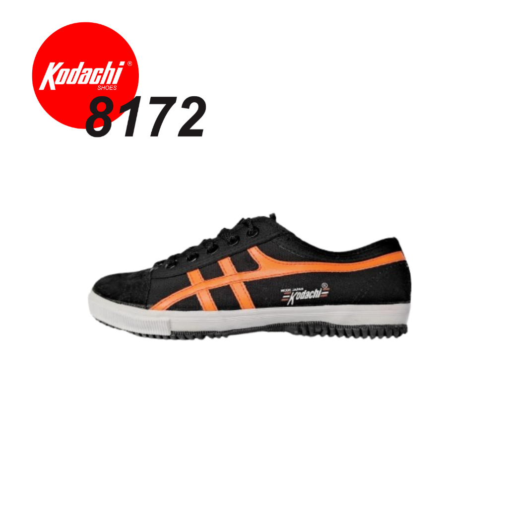 Kodachi 8172 HO - Hitam Orange - 8172 Black Orange - Sepatu Capung yang menyegarkan