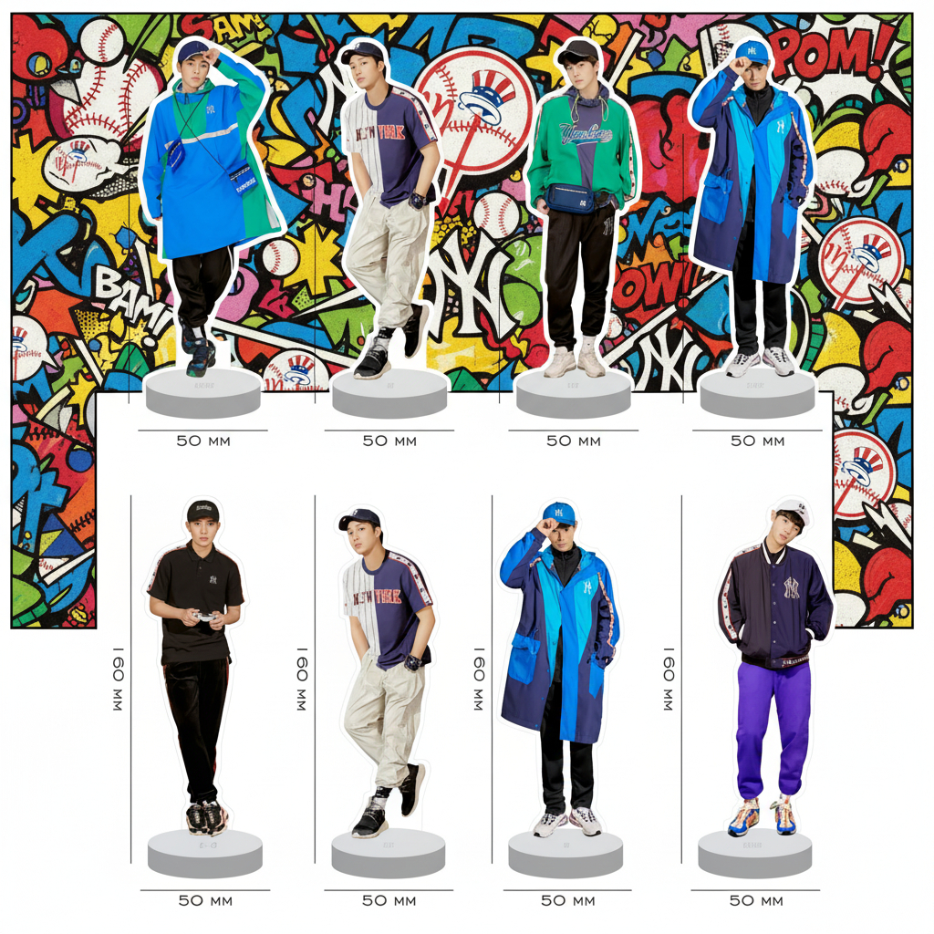 Stand Figure Exo Standee Acrylic Kpop Exol Chanyeol Sehun Do Baekhyun Chen Xiumin Suho Kai Boyband