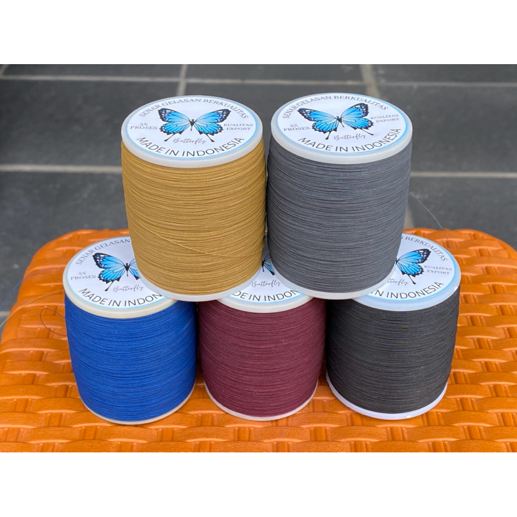 Senar Gelasan  Butterfly/ 0,20/ 2000yard/Senar Layangan / Benang  / Benang Gelasan / Benang Layangan