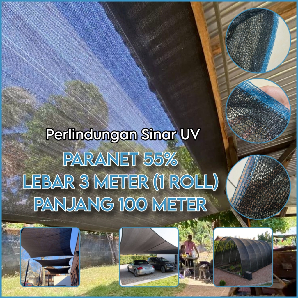 JARING PARANET 55% ( 1 Roll ) PANJANG 100 METER