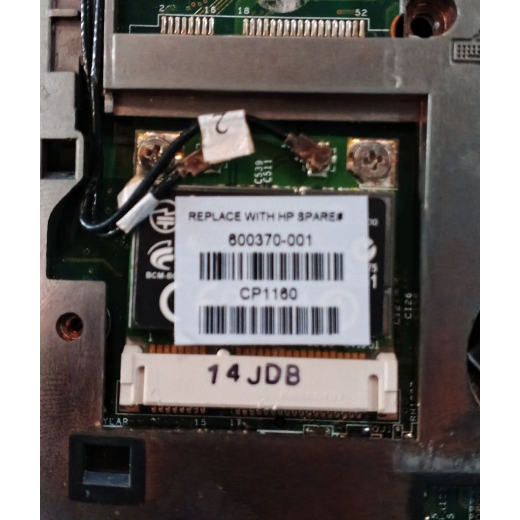 wifi cabutan netbook hp mini