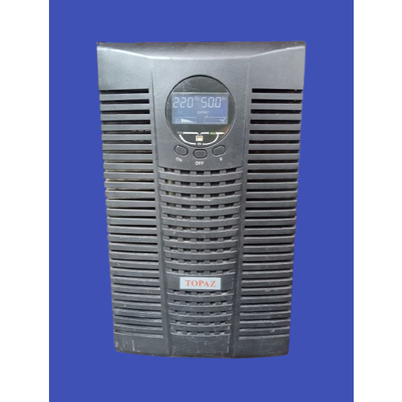 UPS TOPAZ model ZP110 3KVA UPS 3000VA Baterai 72V OnLine Pure Sine Wave ( PSW )