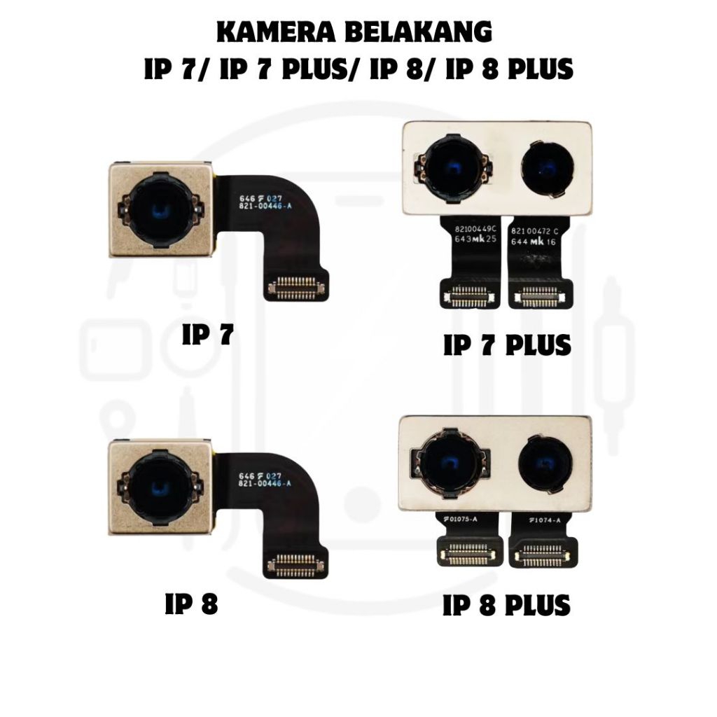 KAMERA BELAKANG IP 7/ IP 7 PLUS/ IP 8/ IP 8 PLUS
