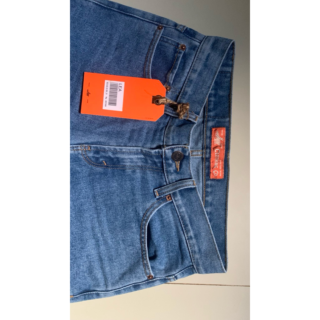 celana jeans pria LEA original 100% size 31 slim fit lp 80cm