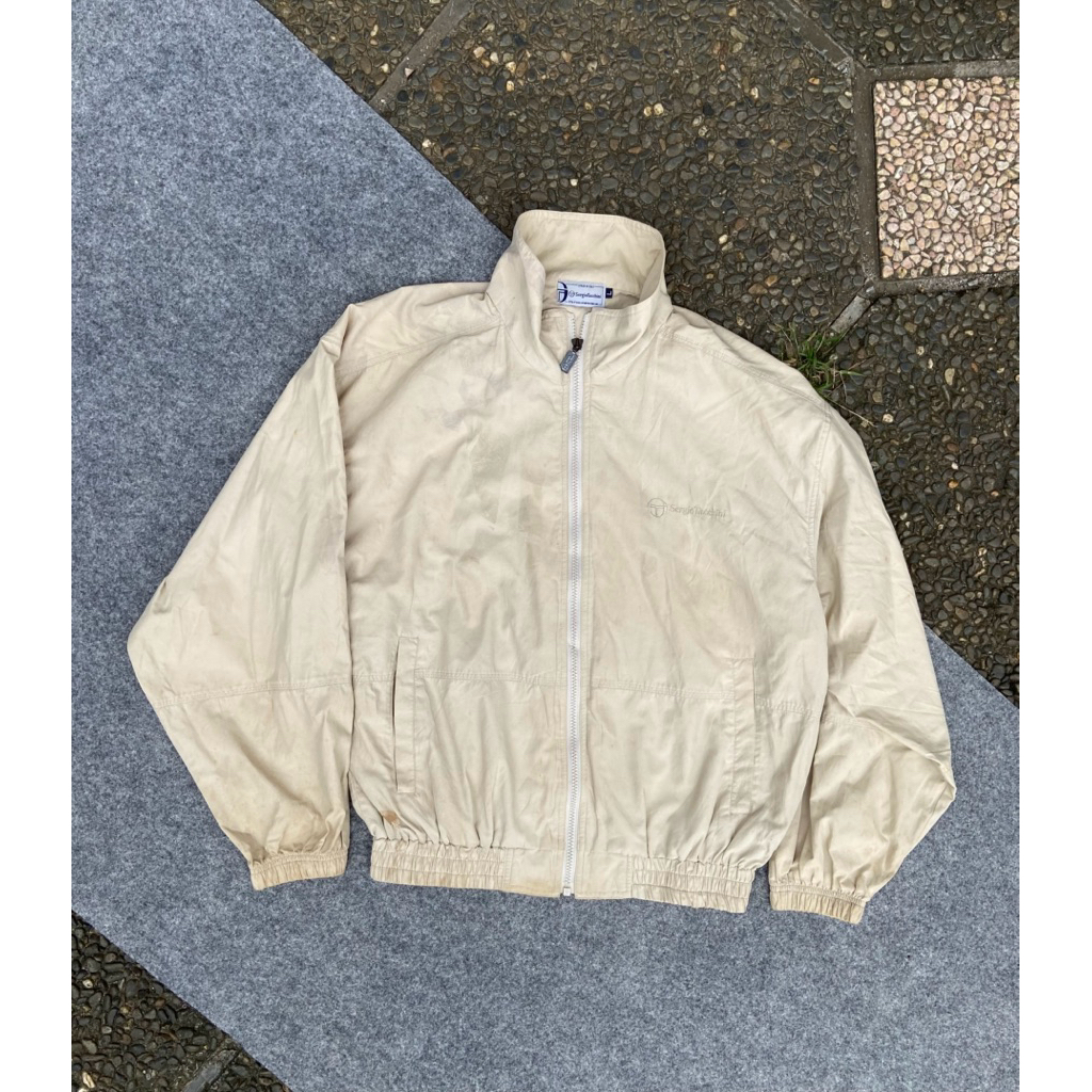 sergio tacchini windbreaker jacket vintage original