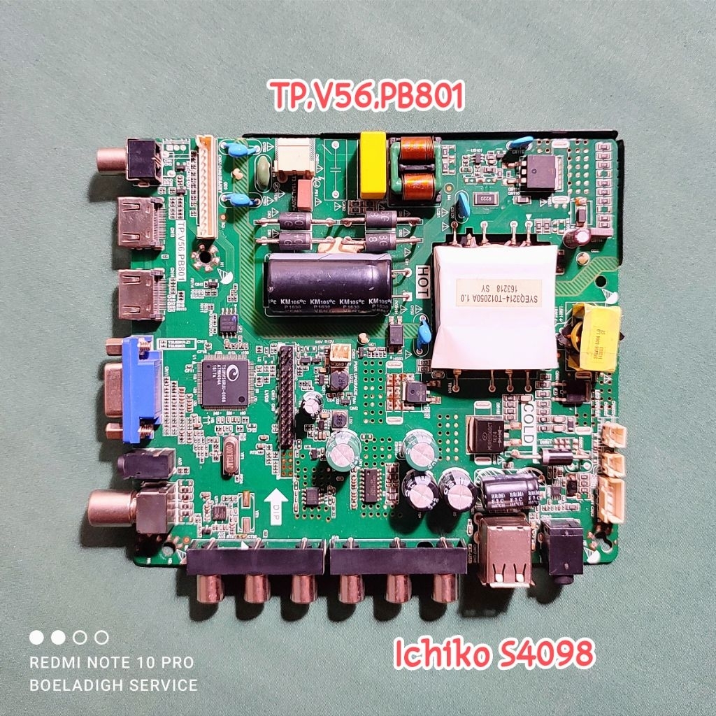 MB Mainboard TV LED Ichiko 40" S4098 TP.V56.PB801