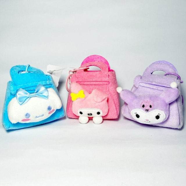 Dompet Koin Mini Dompet Koin sanrio gantungan kunci dompet Gantungan Tas
