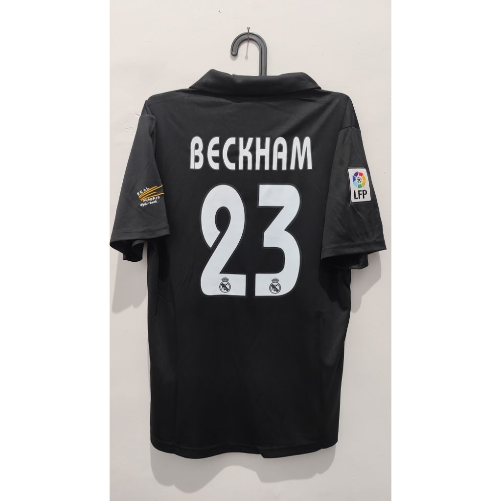 jersey retro Madrid Beckham size L