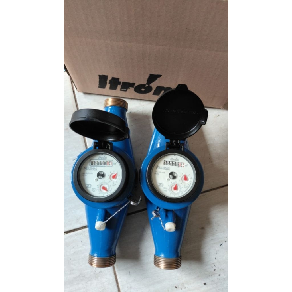 Water Meter ITRON 1,5" Inch Multimag TMII DN40mm MURAH / Water Meter ITRON 1-1/2 Inch DN40mm / Meter