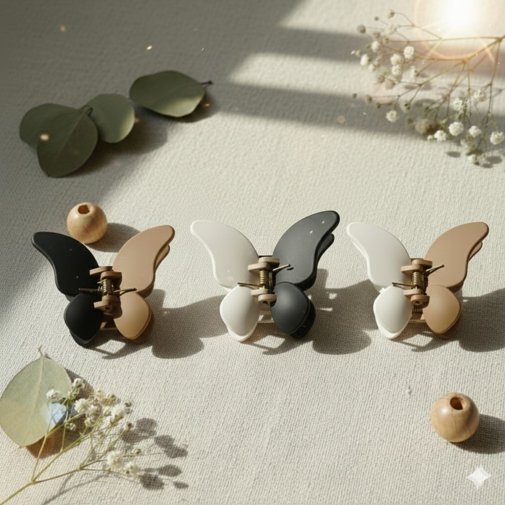 Jedai kupu-kupu/Jepit Kupu/Jedai rambut kupu-kupu/Jedai rambut korea/Jedai Butterfly