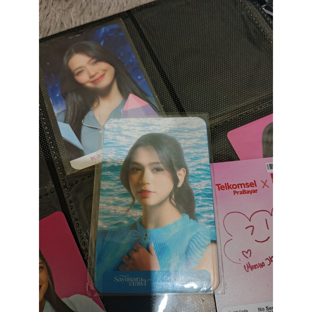 Photocard PC JKT48 Kathrina Sayonara Crawl