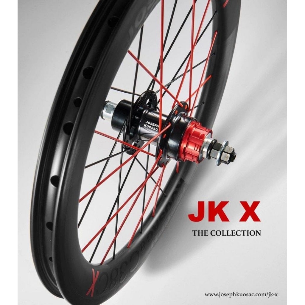 Velg Sepeda Lipat - Joseph Kuosac (JK) X Collection Brompton (349) Limited Edition Wheelset