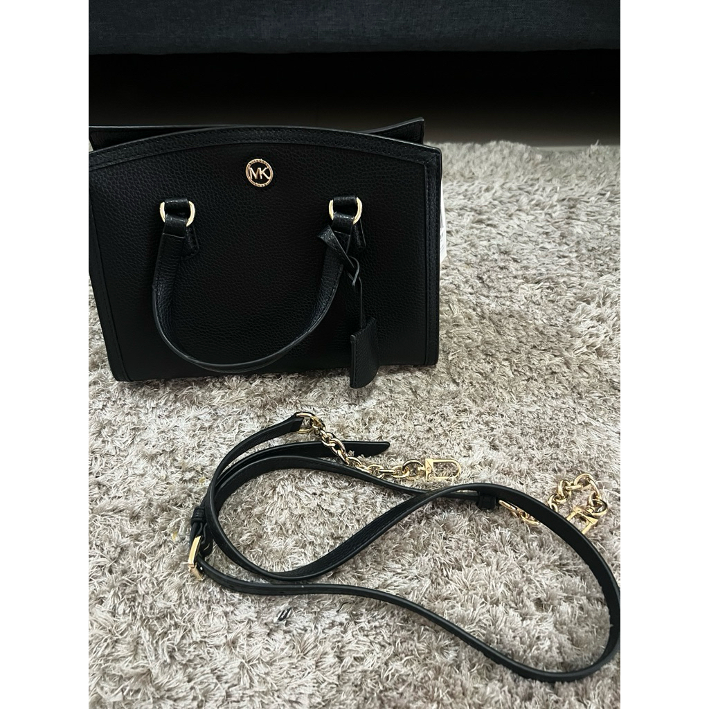 Michael Kors MK chantal preloved black