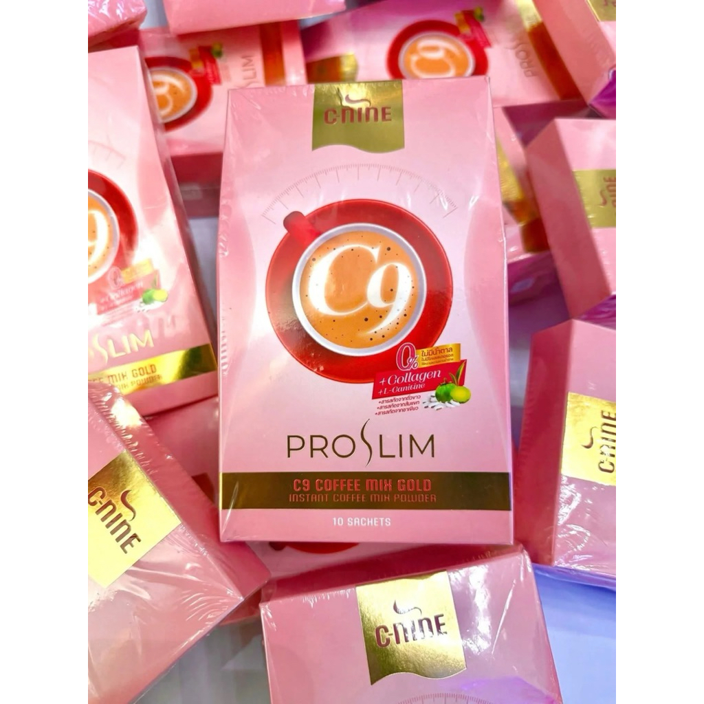 C-NINE C9 PROSLIM COFFEE MIX ISI 10 ORIGINAL