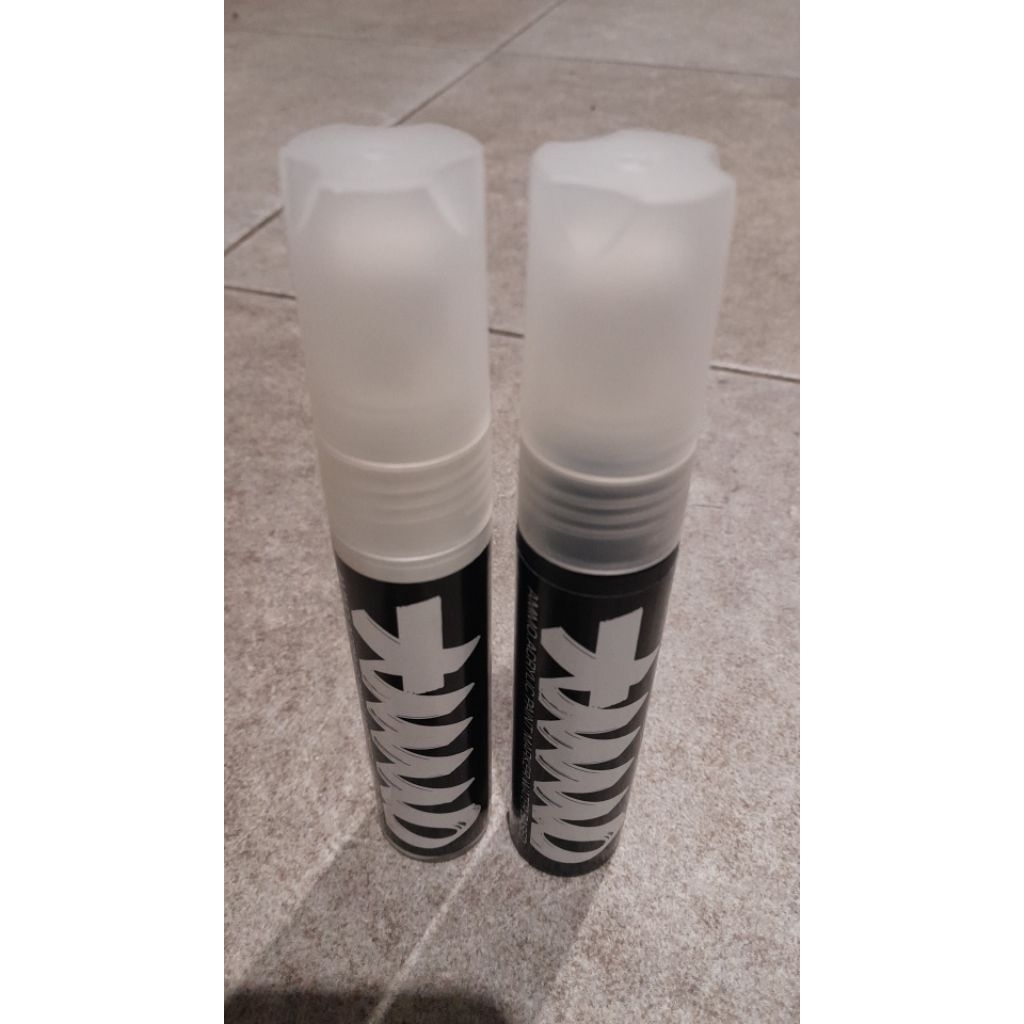 acrylic marker ammo 15MM (black & white)