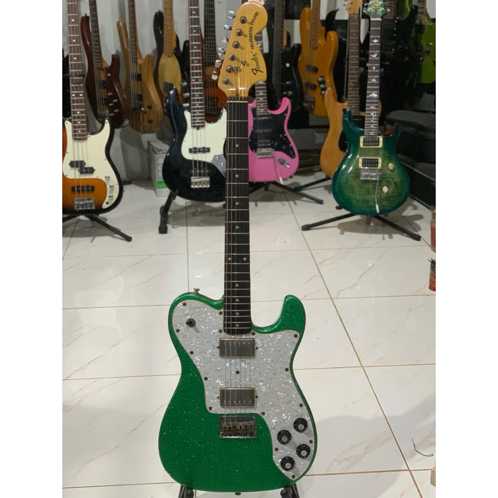 gitar elektrik model telecaster deluxe replika