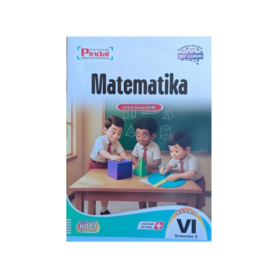 Lks Pindai Matematika Kelas 6 Smt 2 Kurmer  Terbaru Murah