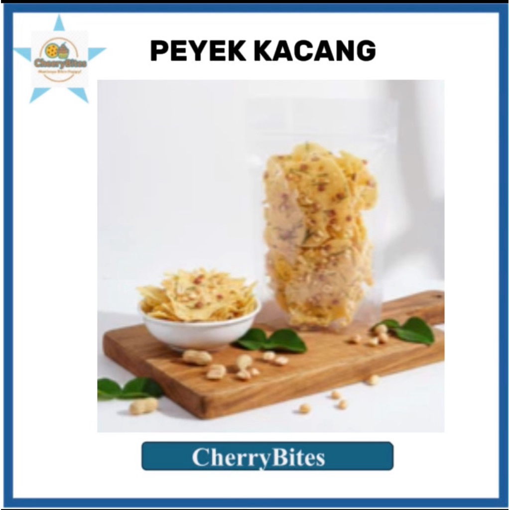 Peyek Kacang 250gr – Peyek Renyah Gurih, Rempeyek Kacang Kiloan