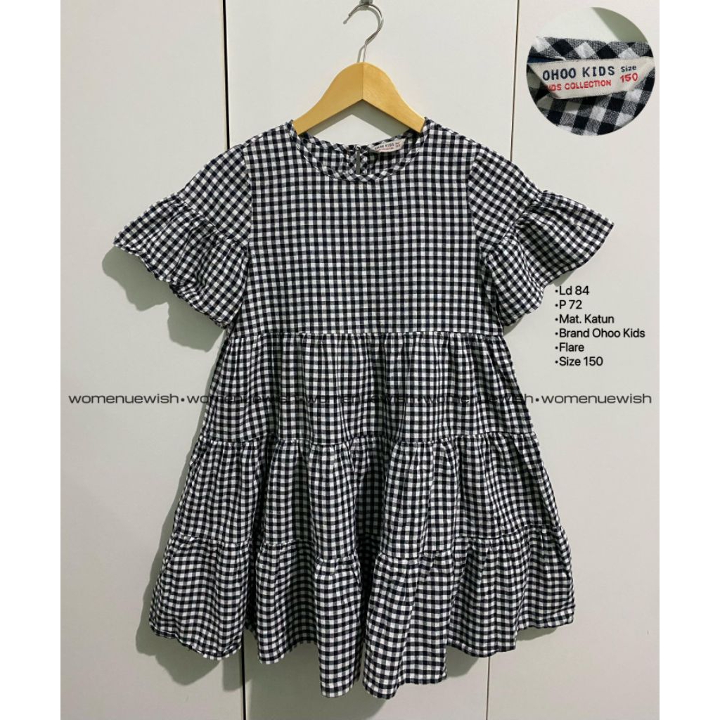 Gingham Dress Anak // Dress Anak Cantik
