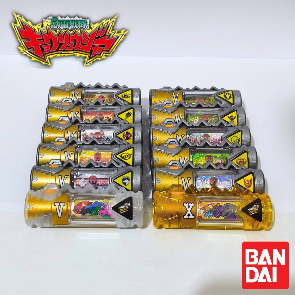 DX/CT Zyudenchi Capsule All Ranger Loose Super Sentai Power Ranger Dino Charge