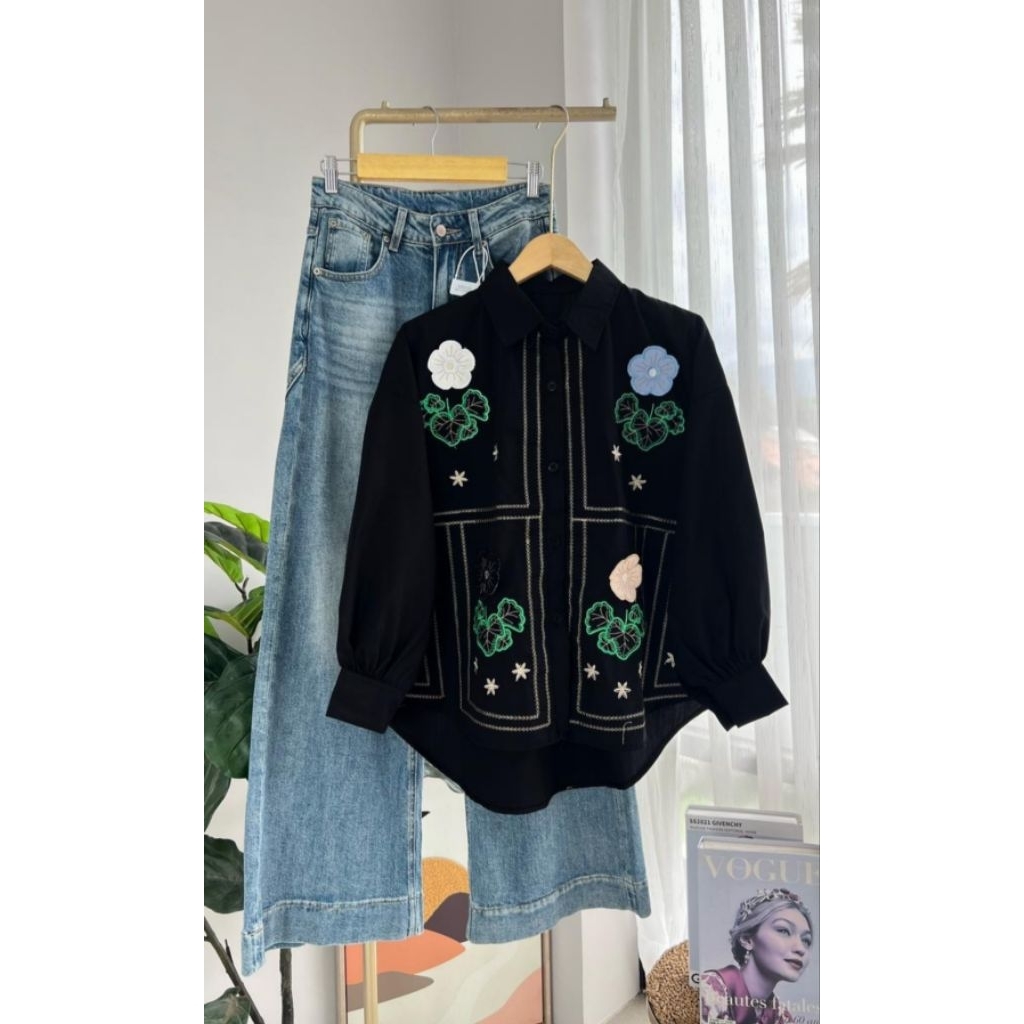 Kemeja athayaa Bordir Original