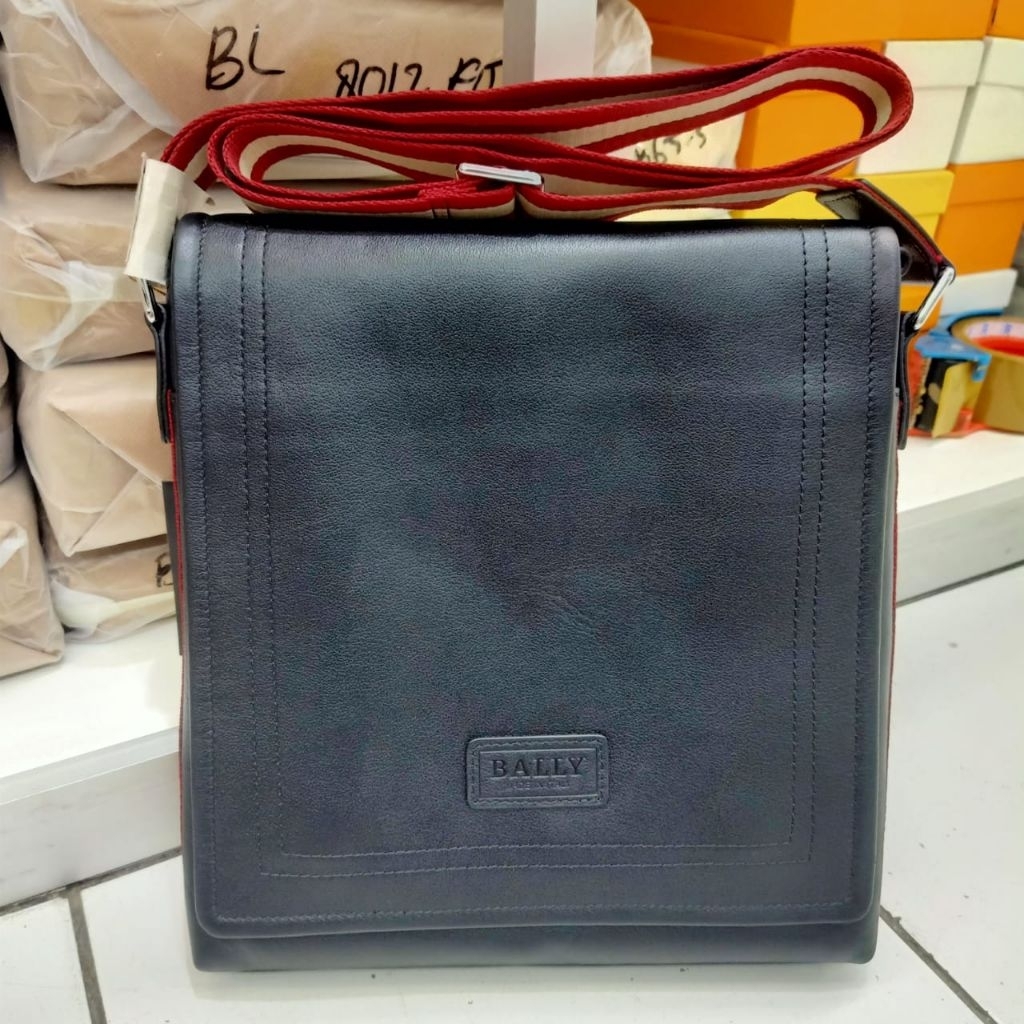tas selempang kulit Bally Crossbody bag pria kulit