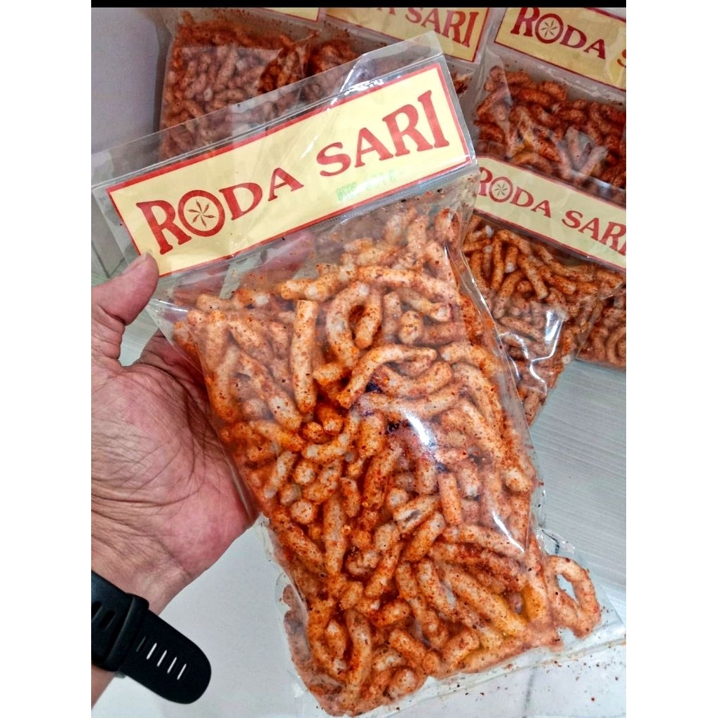 Kerupuk Gurilem Pedas Bandung