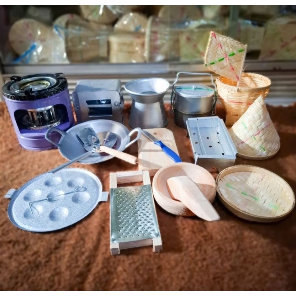 Alat Mainan Anak Masak Masakan Anak Kompor Mini Bisa Masak Beneran