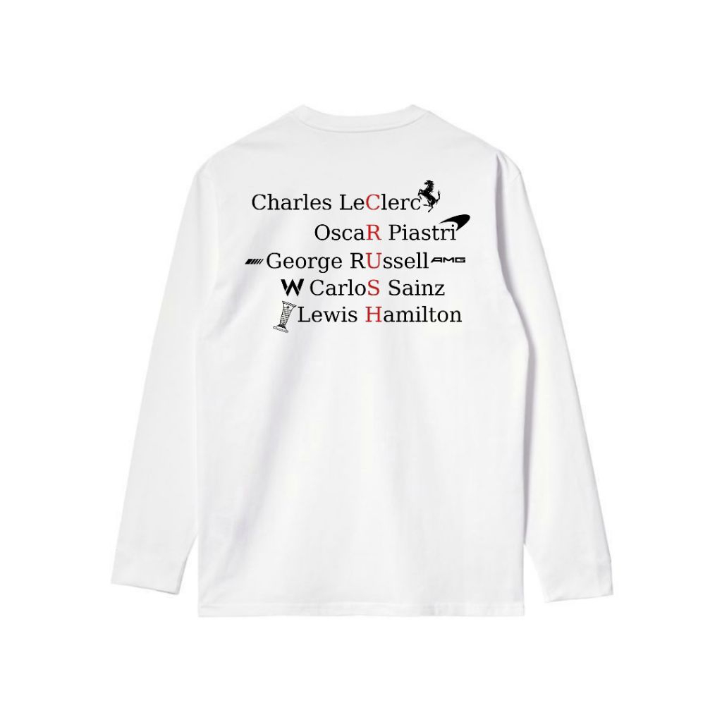 Kanzen Long Sleeve T-shirt CRUSH F1 Katun 24s