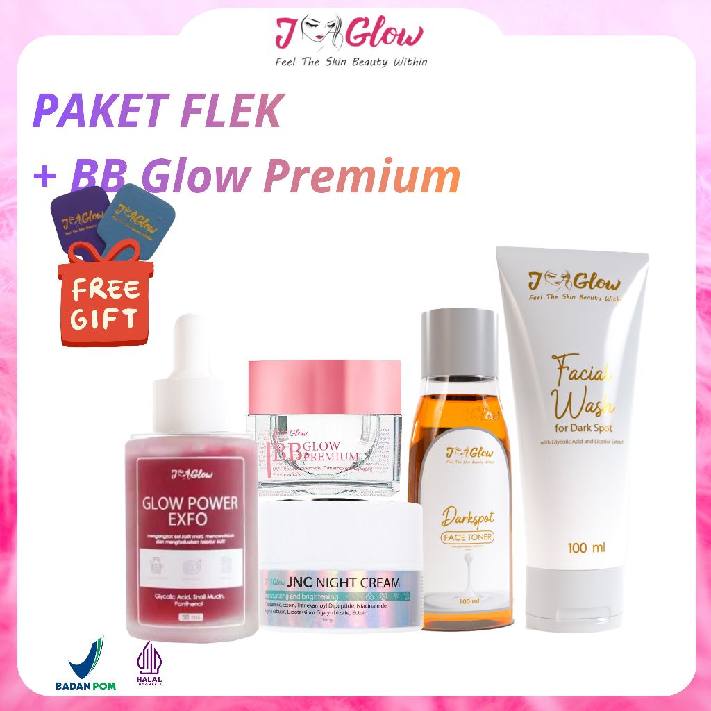 JGLOW SKINCARE FLEK PREMIUM / PERAWATAN WAJAH/ CREAM/SERUM WAJAH/PERAWATAN KECANTIKAN/SKINCARE BPOM