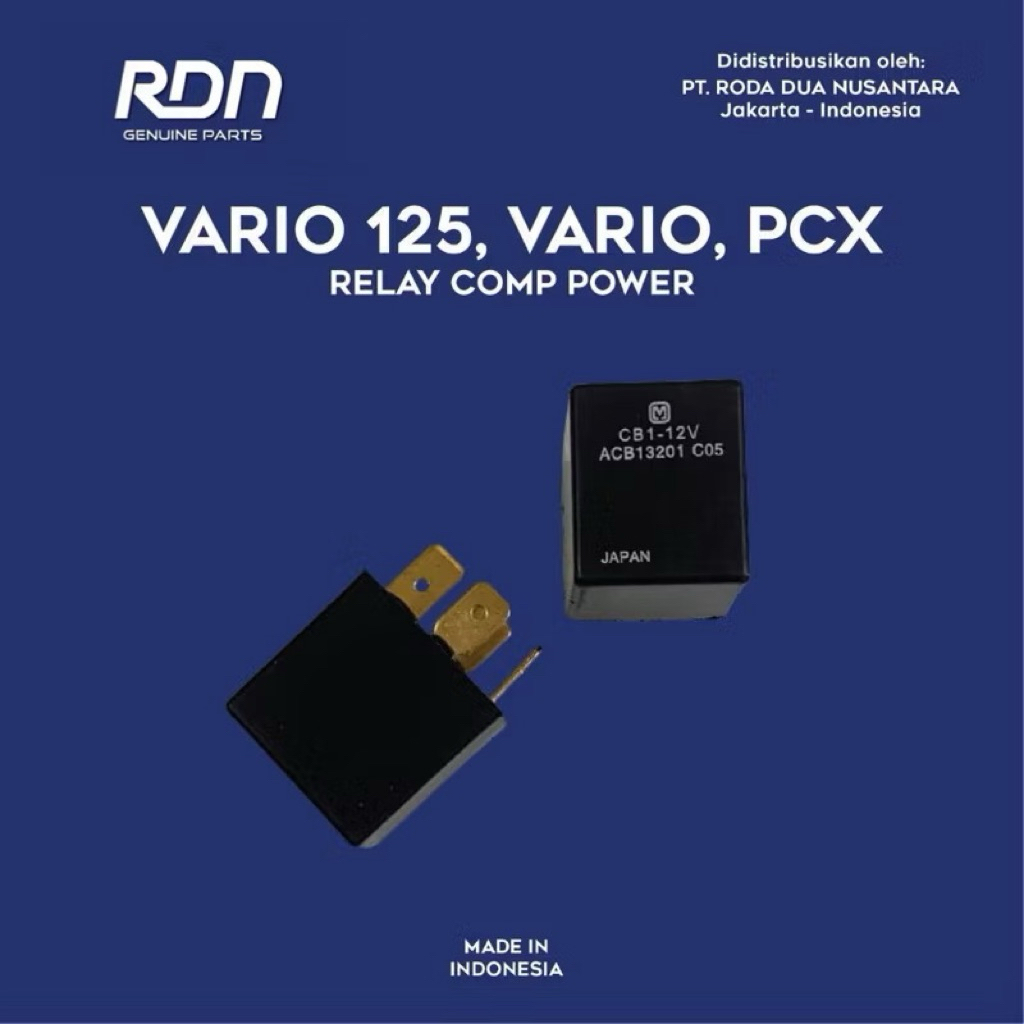 Relay Comp Power Vario PCX Untuk Motor Honda