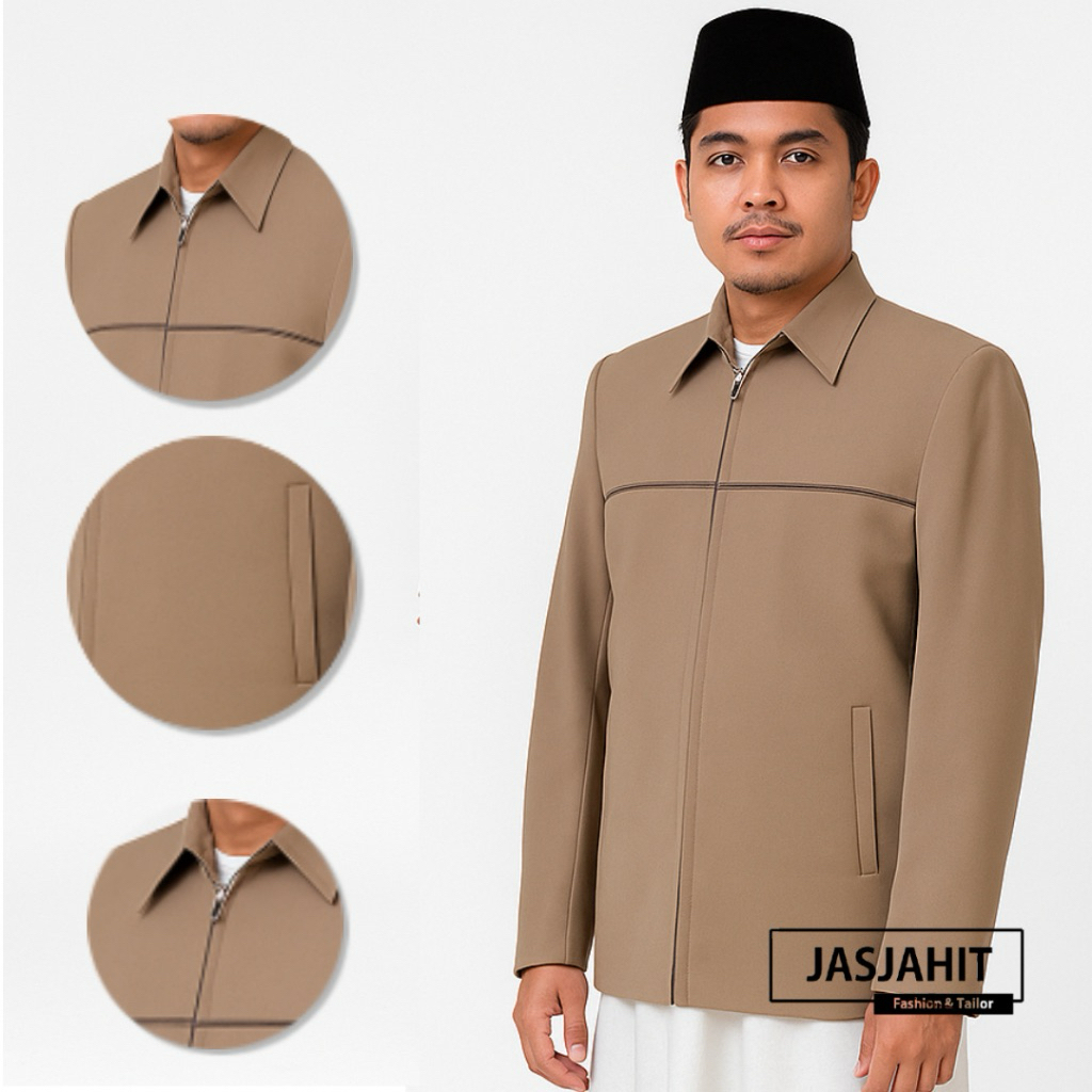 Jasket guru-Jasket santri-Jasket dosen Bisa pake logo sesuai keinginan