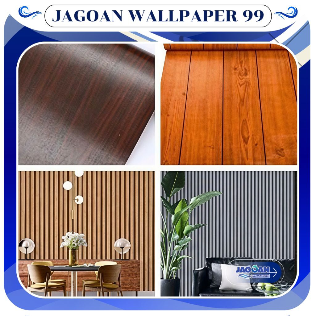 Sticker Kayu Stiker Motif Kayu Sticker Dinding Kayu Wallpaper Motif Kayu Sticker Meja Kayu Brown