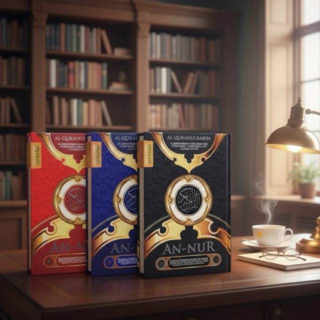 Alqur'an An Nur A4, Alquran An nur Tajwid terjemah Perkata,