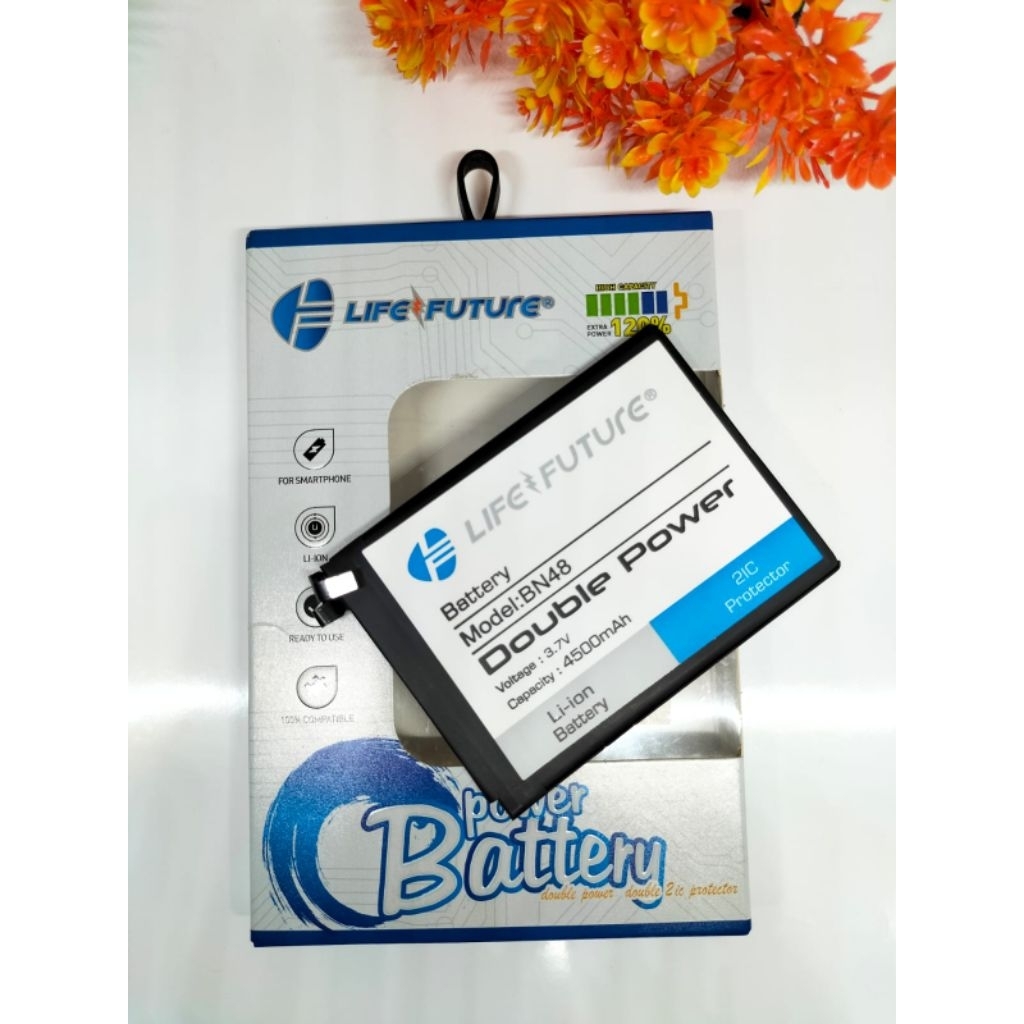 BATRE BATTERY BATERAI XIAOMI REDMI NOTE 6 NOTE 6 PRO MI NOTE 2 PRO BN48 BN-48 BN 48 LF LIFE FUTURE