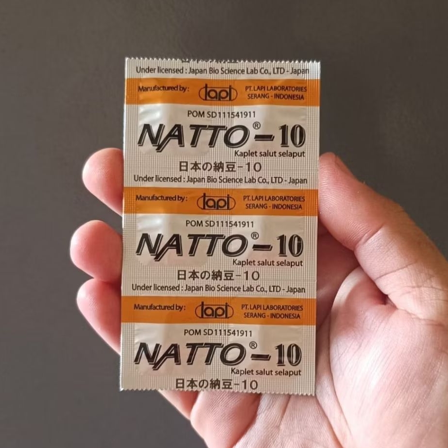 NATTO 10 STRIP 6 KAPLET