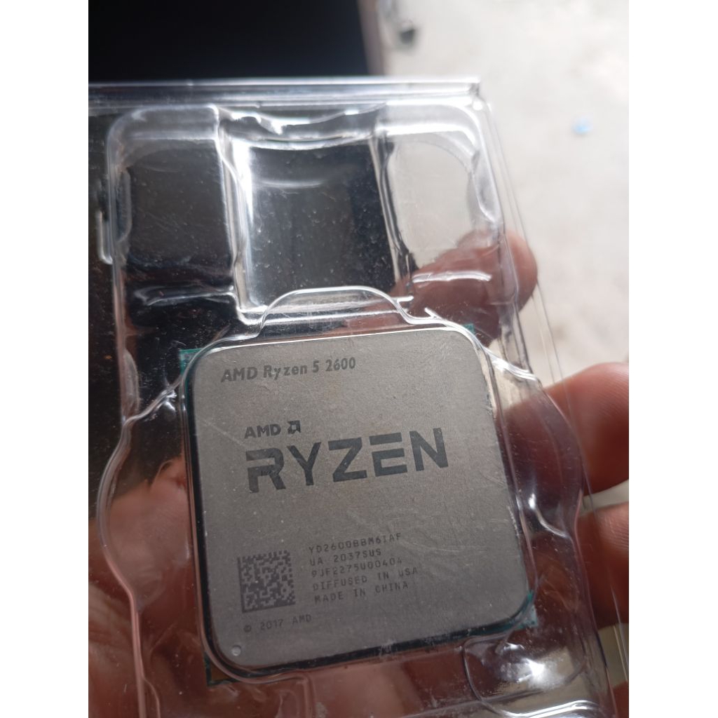 AMD RYZEN 5 2600 BEKAS COPOTAN