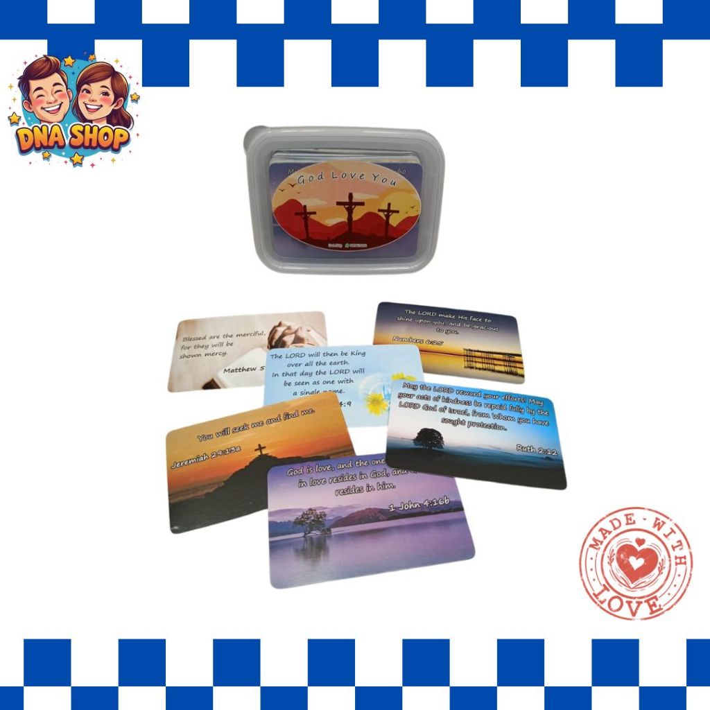 100 Kartu Ayat Alkitab (English Version)