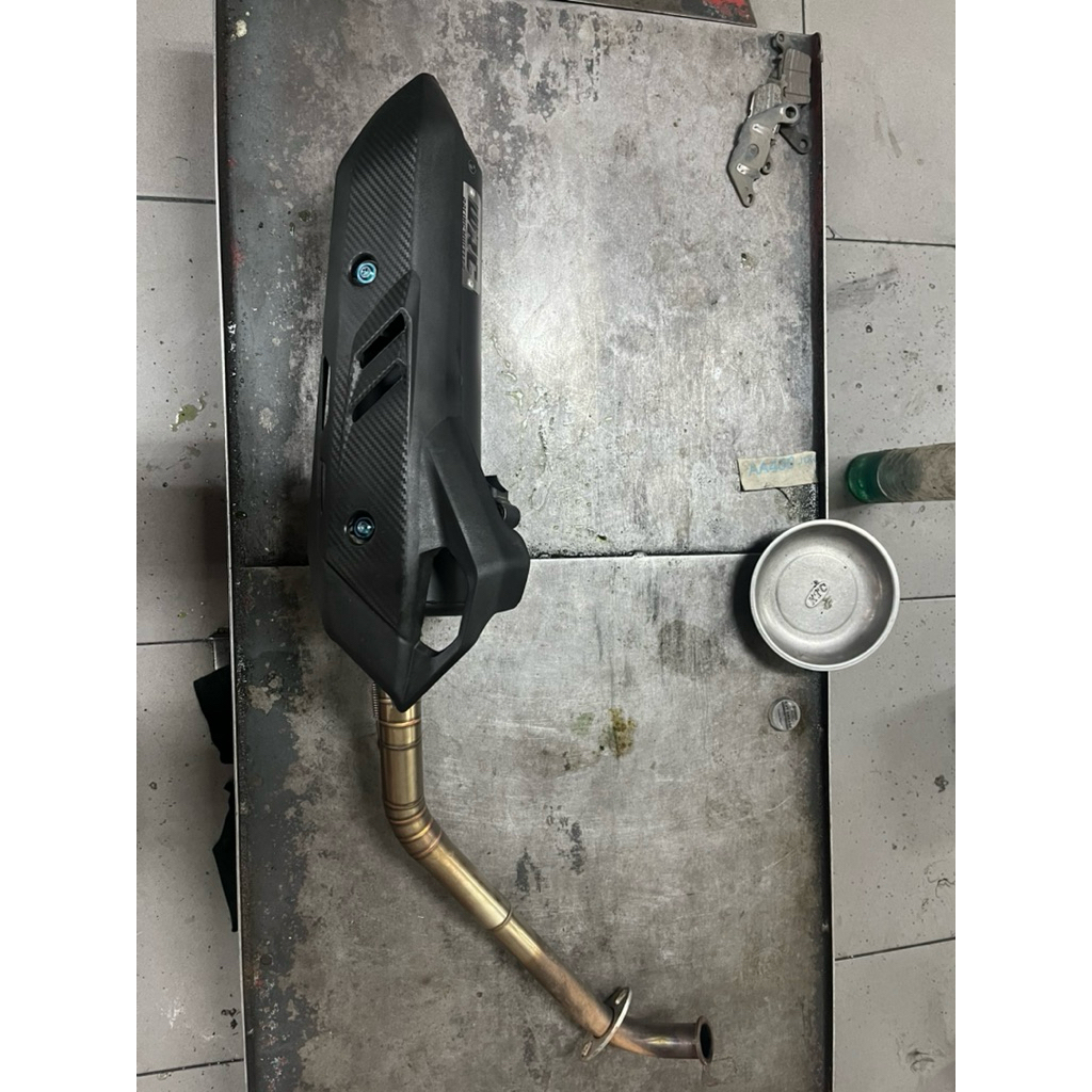 knalpot kondoman wrc aerox new